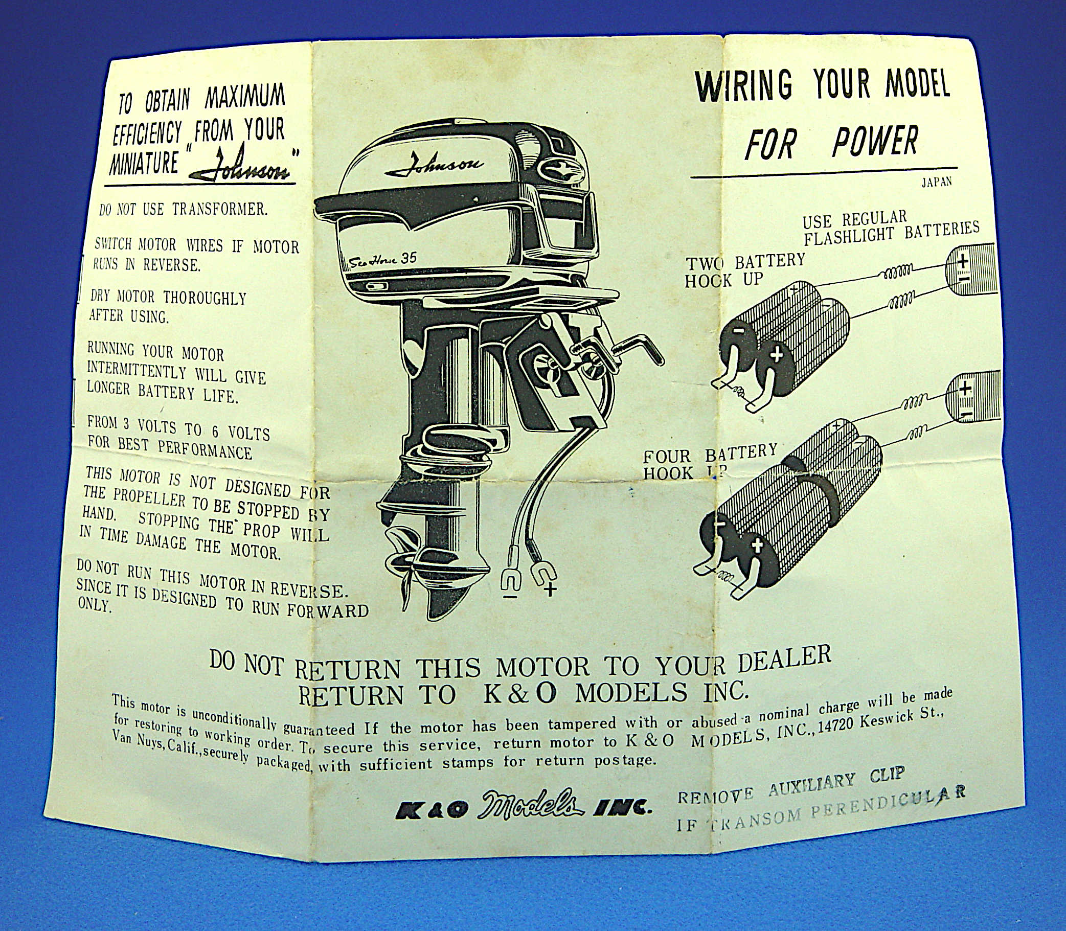 1958 Johnson 35HP