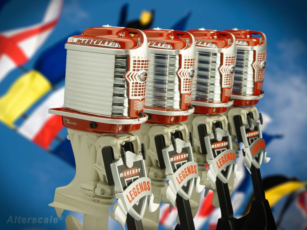 Alterscale Collectable Diecast Outboard
